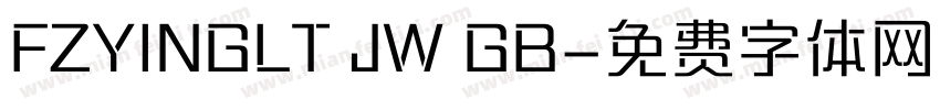 FZYINGLT JW GB字体转换
